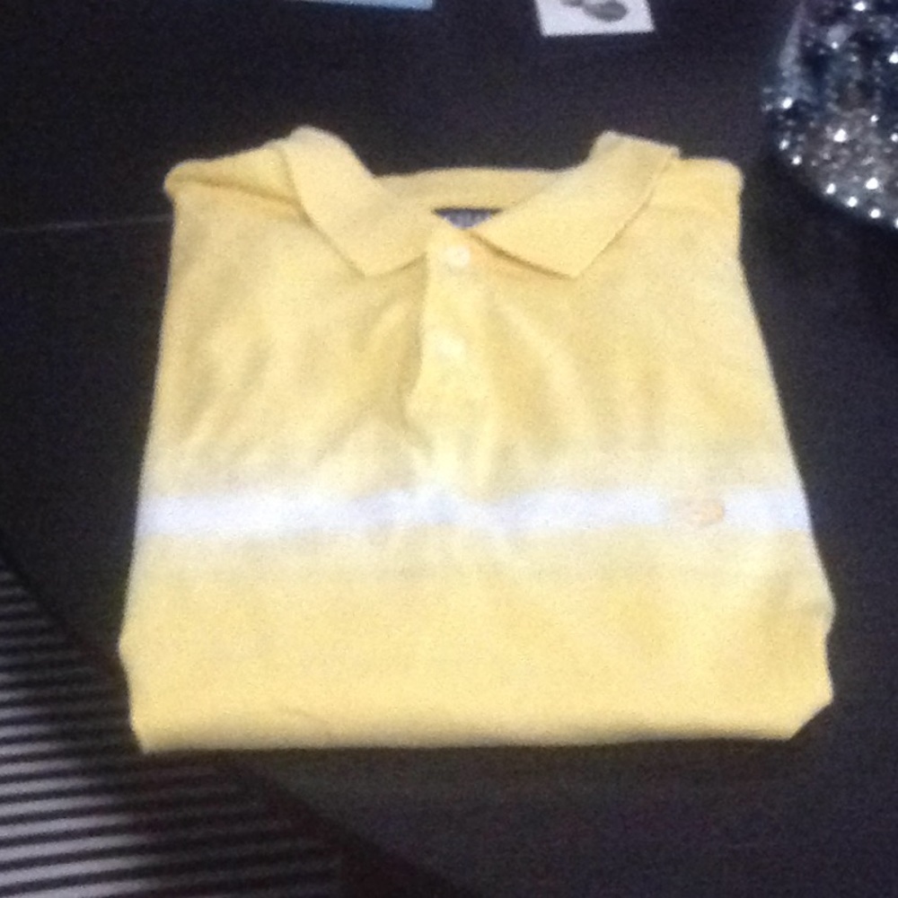 Yellow Chaps golf shirt